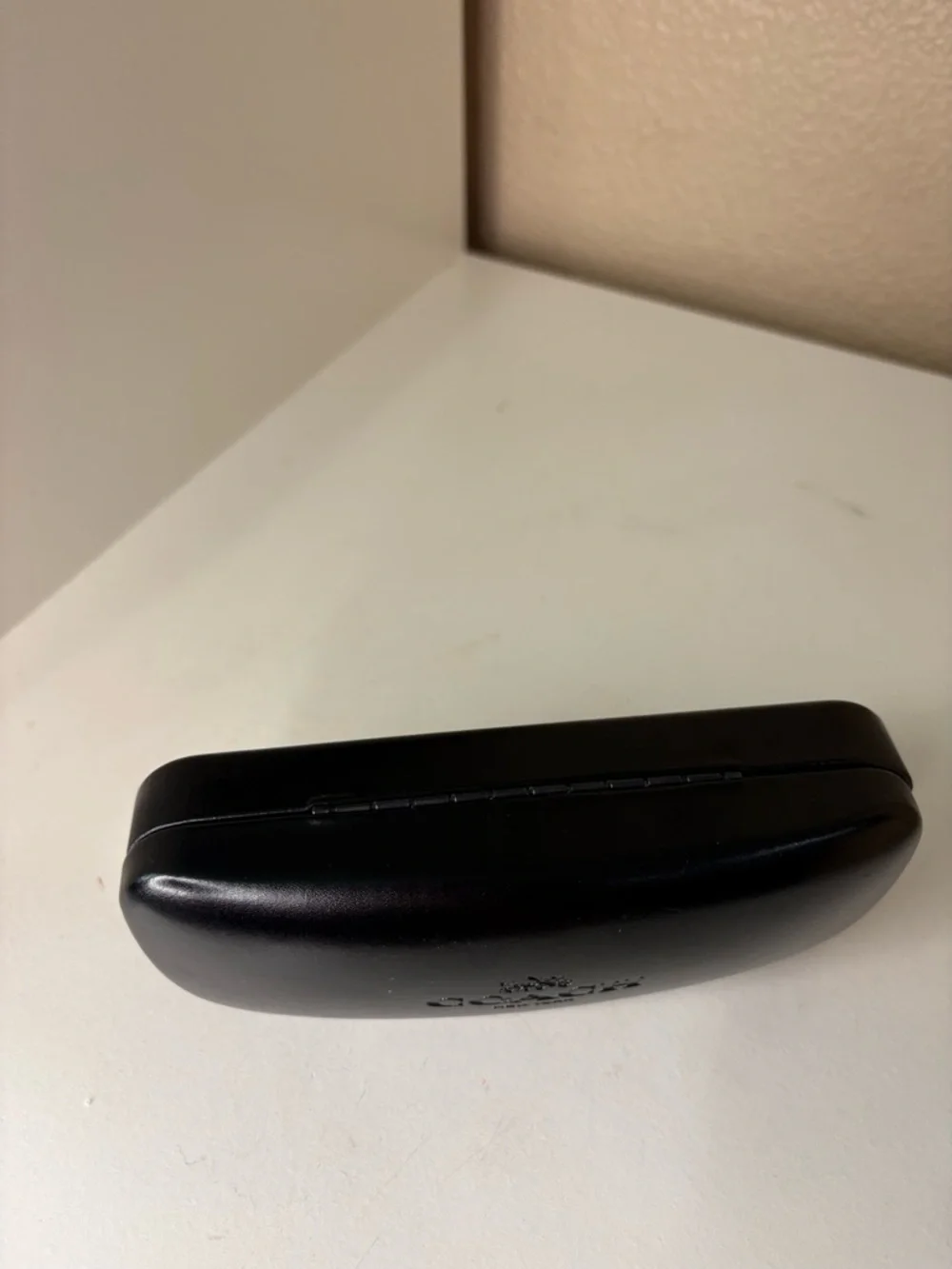 Authentic Coach New York Black Hard Shell Eyeglass Sunglasses Case Protective